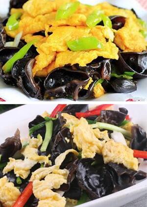 金针菇木耳炒鸡蛋的做法 美味营养家常菜——黑木耳炒鸡蛋