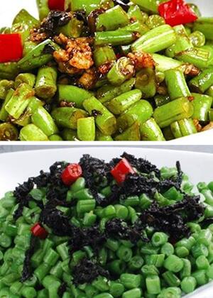 橄榄菜豆角的做法 橄榄菜炒豆角风味独特美味可口