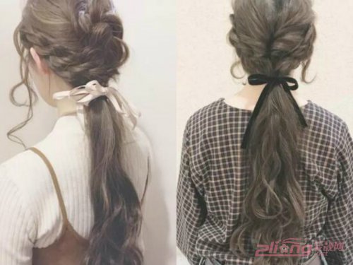 女生编发图片大全 森女系、少女风格都有