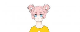 小女孩短发编发简单 小女孩童短发发型图片