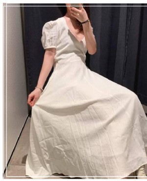 Zara2022夏季新款连衣裙 第四款高级范儿满满