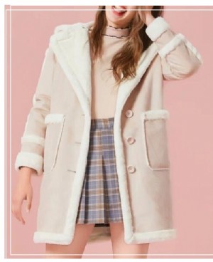森马女款冬季服饰2022 2022森马冬季加绒时尚棉服