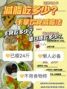 减脂再也不用计算热量手掌饮食法分享