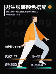 2025岁男生穿搭颜色实用技巧！适合任何体型