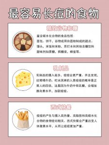饮食祛痘指南吃对食物有痘痘也不怕