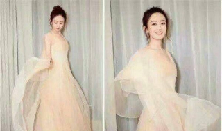 同款晚礼服，李沁穿出女王范，赵丽颖却穿出傻气范！