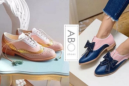 荡漾少女的迷人靓丽配色 牛津英伦风ABO Shoes大放光彩
