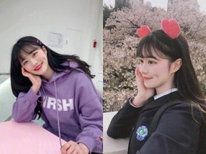 今年很好看的天然黑色发型 发型也是美美哒~