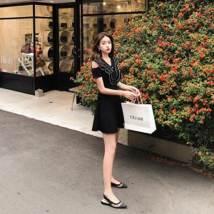 矮个女生夏装搭配 T恤+短裤显高
