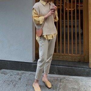 今年夏天时尚的萝卜裤 搭配对了才不臃肿