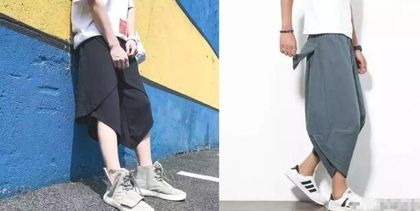 阔脚裤子是生活中很常见裤种 男生阔腿裤怎么搭配技巧