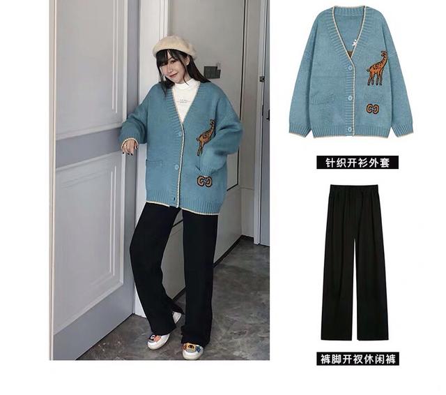 秋天 休闲女生穿搭图片大全