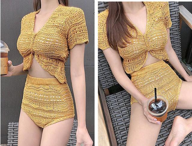 夏天除了和小伙伴们结伴去游泳 泡温泉的泳衣什么样子？