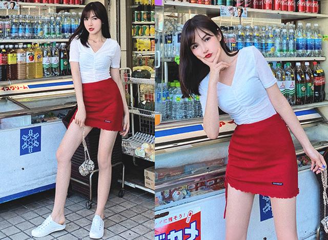 短裙 夏天短裙配什么上衣好看？
