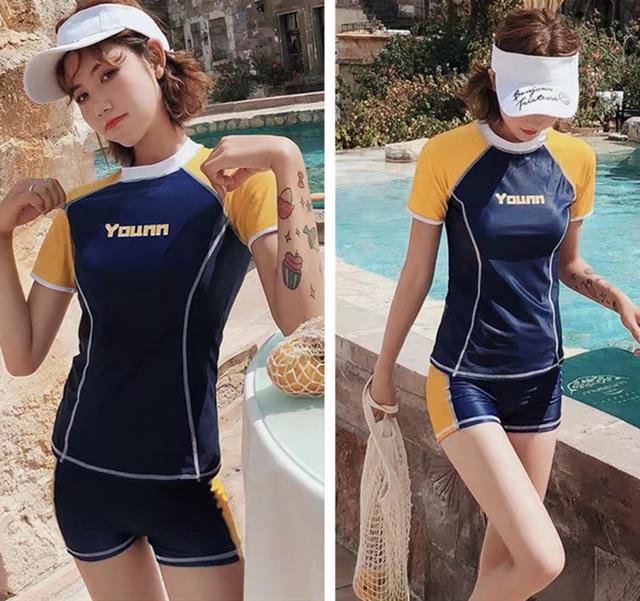 最近的小编沉迷于对泳衣的挖掘 夏天流行什么运动泳衣？