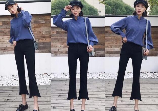作为一个整日沉浸在买买买之中的臭美少女 女牛仔裤配什么鞋好看