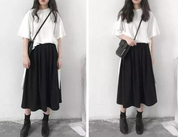 夏季让女生开启冰爽性感的穿搭模式 小个子女生穿夏季衣服图片
