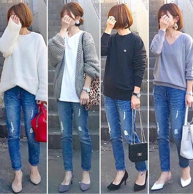 搭配衣服的技巧其实就是那么几种 裤子(裙子)搭配什么上衣好看？