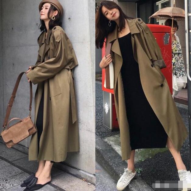 风衣是非常百搭的一件外套 翻领风衣如何搭配？里面搭什么衣服