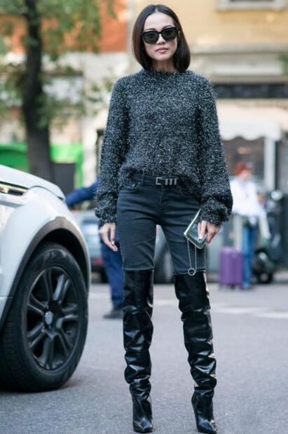 矮个子小仙女觉得自己穿衣 靴子配什么衣服好看？