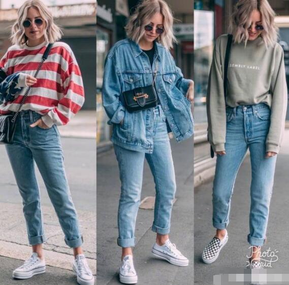 如果想要成为一名it girl 穿牛仔裤上身怎么搭