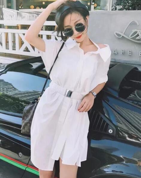 季节裙子肯定是受到很多追捧的了 衬衫裙怎么穿好看？