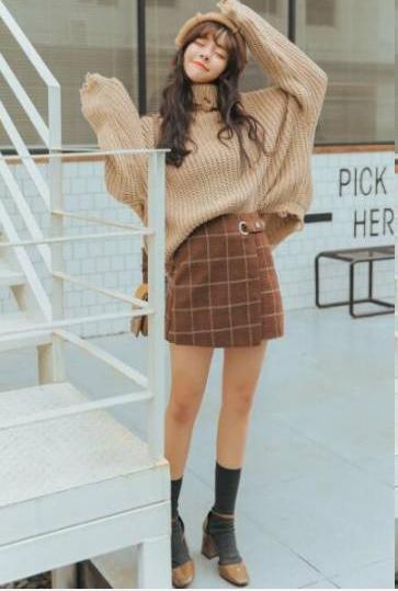 每天穿什么本来就是仙女们头条的难题 冬季毛衣和裙子怎么搭配好看？