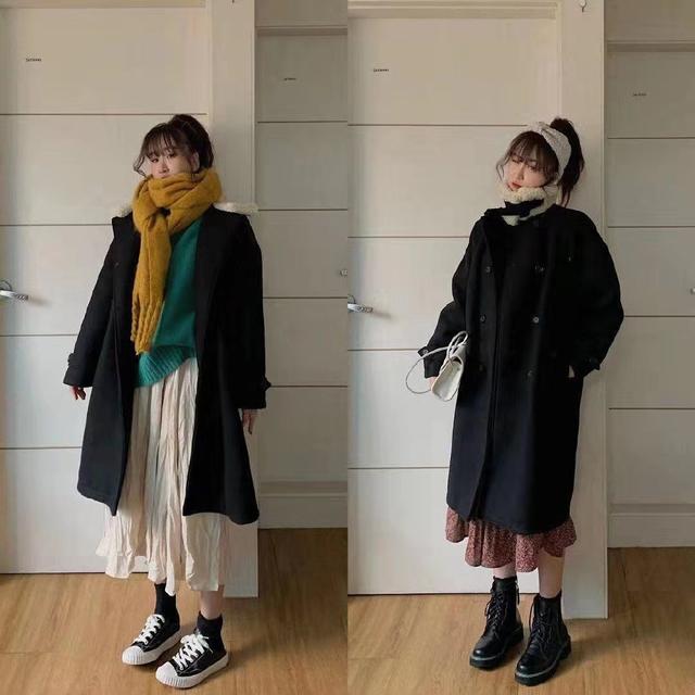 其实有的人在冬天会觉得可以穿的衣服比较少 冬季女士穿什么外套好看图片
