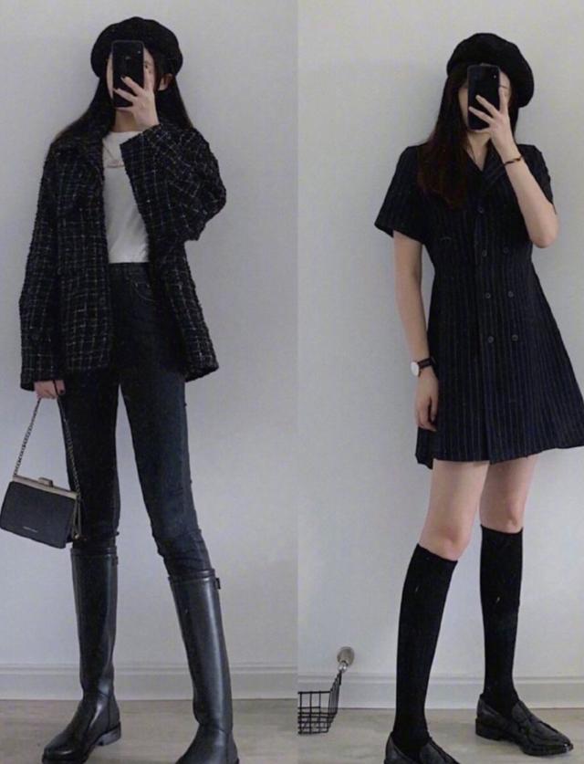 近些年来 韩系女生穿搭图片