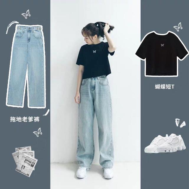 女人也可以轻松的驾驭帅气风格 女生的帅气穿搭 酷酷搭配图片