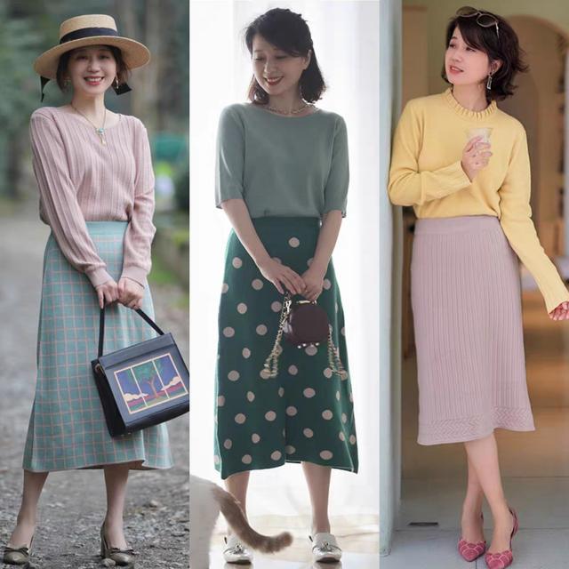 中年女人春季穿搭 中年女人春季穿搭时尚图片