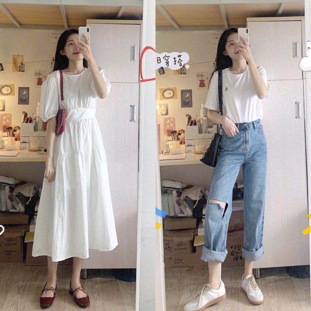 炎热的夏天马上就要到了 夏日女生清爽清凉穿搭