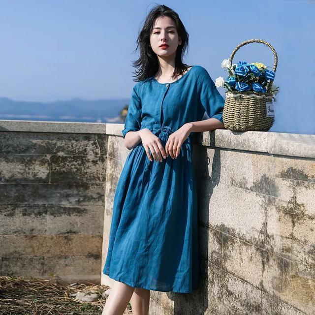 棉麻衣服 棉麻上衣搭配什么下装好