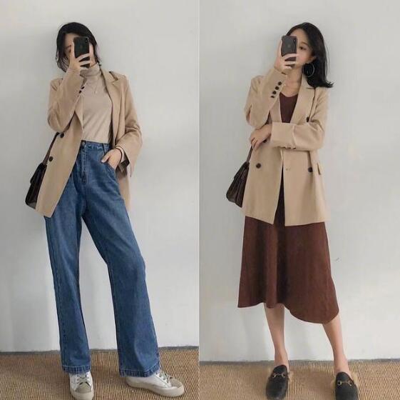 秋天里 秋天穿什么颜色衣服好看女生