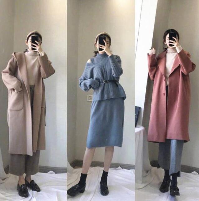 没有哪个女人不喜欢裙子 半身冬裙搭配图片欣赏
