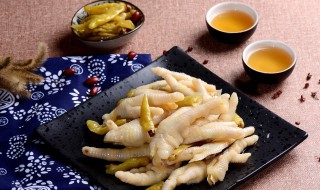 泡椒凤爪 泡椒鸡爪的制作方法和配料