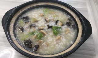 鸡肉青菜粥的做法 鸡肉粥放什么菜好吃