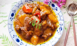 咖喱牛肉做法 咖喱牛肉做法介绍