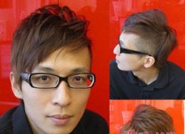 戴眼镜的男士发型 90后男生发型名字