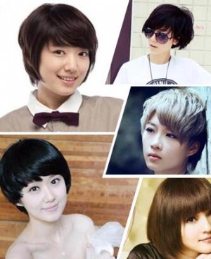 最新的潮流的女生短发 潮流女生短发发型散发无限的自然美