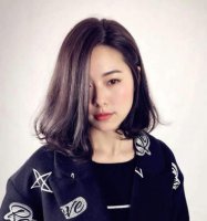 梨花头小清新女生图片 女士梨花头发型图片
