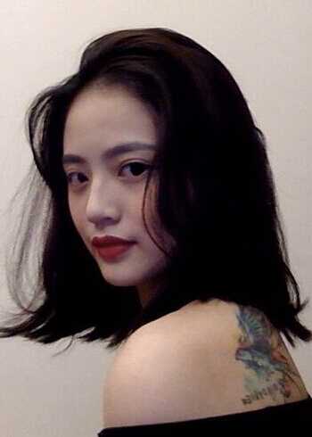 女生齐肩发型图片 慵懒造型主要看气质