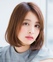 大圆脸波波头短发烫发 适合圆脸女生的波波头