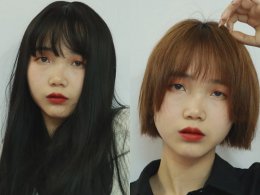 姐妹们帮我看看我适合长发还是短发呀