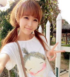 最新美美哒可爱萌妹子甜美齐刘海发型
