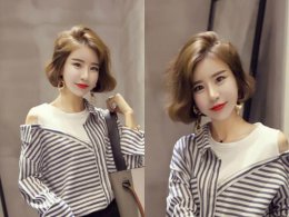 2022年时尚烫短发发型女 2022年时尚的短发发尾烫发精选