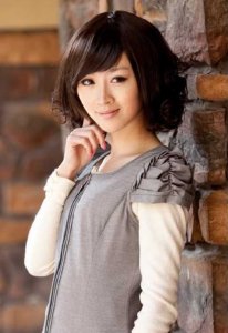 甜美女生发型图片 甜甜的美美哒好看韩式短发卷发发型