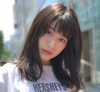 中发发型打造优雅小女人 女生新款中发造型look
