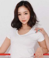 圆脸的女生适合什么样的发型 圆脸女生合适的小清爽风发型图