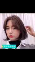 女生短发烫发发型 韩系烫发